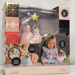 FAO Schwarz Mythical Magic Playful Pets 6 Color and Wash Figurines NWT